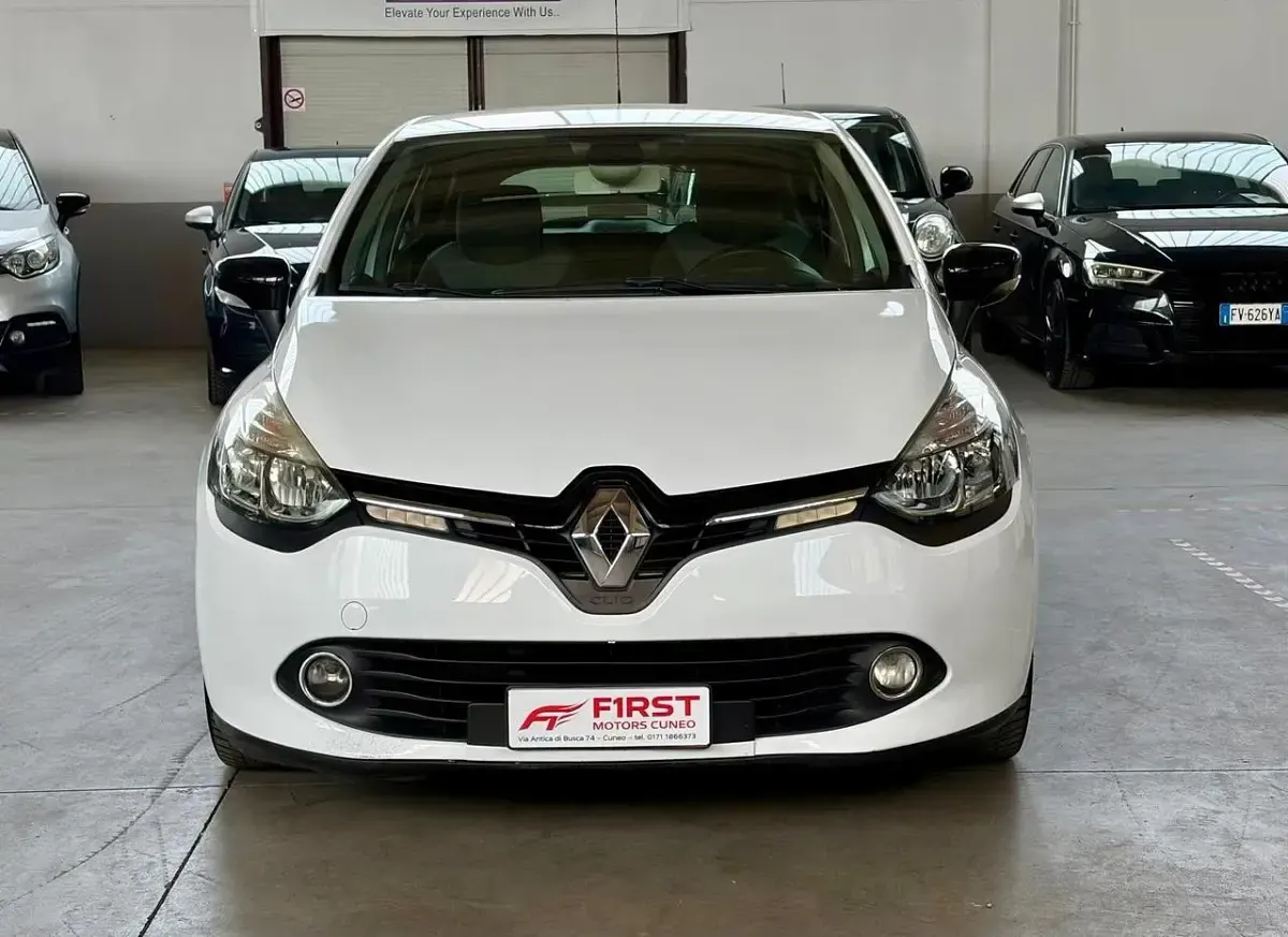 Usata Renault Clio IV 90 CV (66 kW) 2013 Bianco Berlina