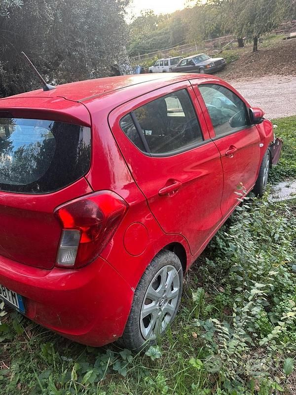 Usata Opel Karl 75 CV (55 kW) 2016 Rosso Utilitaria
