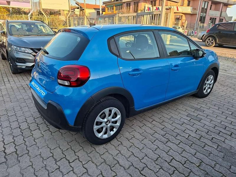 Usata Citroën C3 Live 75 CV (55 kW) 2018 Blu/azzurro Utilitaria