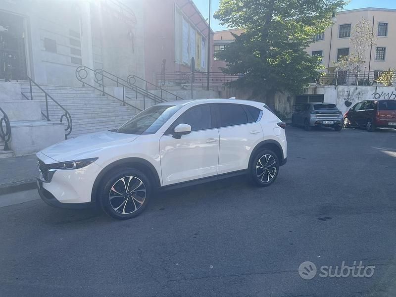 Usata Mazda CX-5 150 CV (110 kW) 2022 Bianco SUV