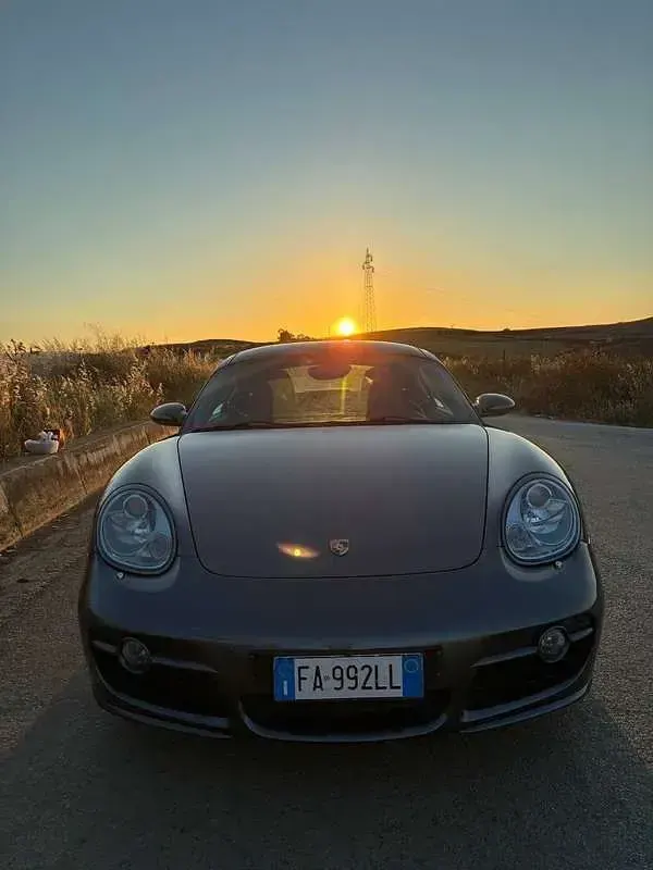 Usata Porsche Cayman 245 CV (180 kW) 2008 Grigio Coupé