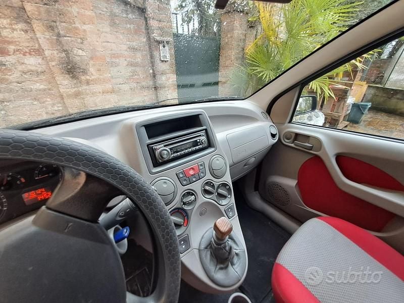 Usata Fiat Panda 2006 Rosso Utilitaria