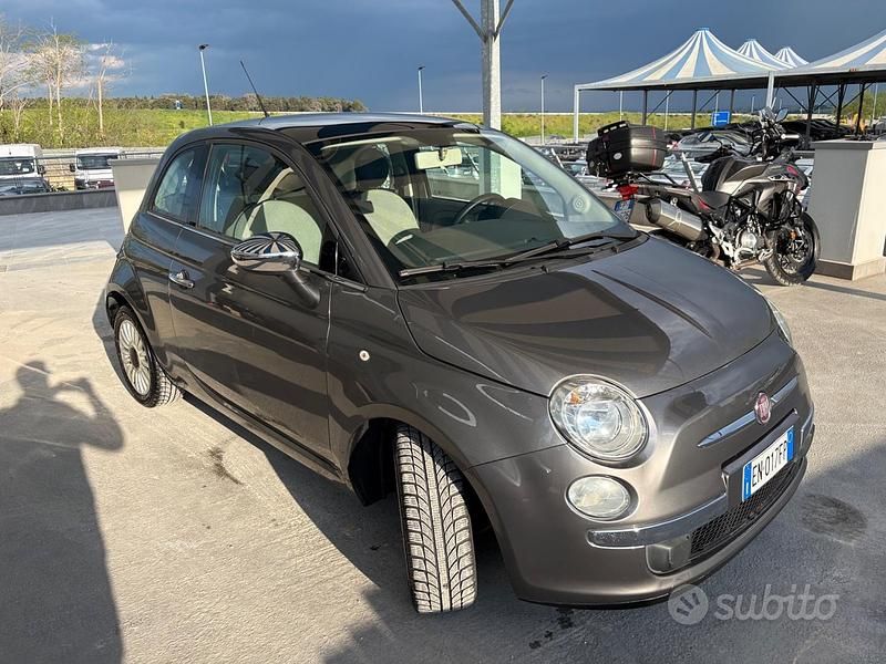Usata Fiat 500 Lounge 69 CV (50 kW) 2012 Grigio Berlina