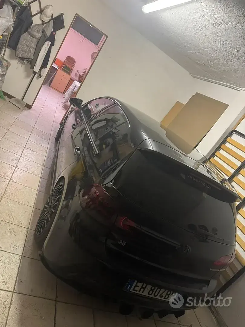 Usata VW Golf VI 122 CV (89 kW) 2011 Nero Coupé