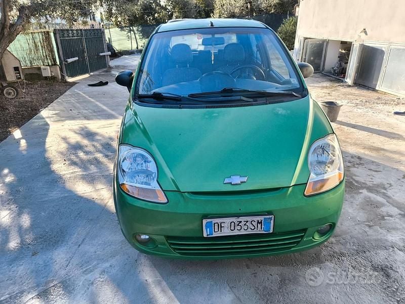 Verde Usata 2006 Chevrolet Matiz Due volumi | 2000 € (Buon prezzo) - Immagine 1/4