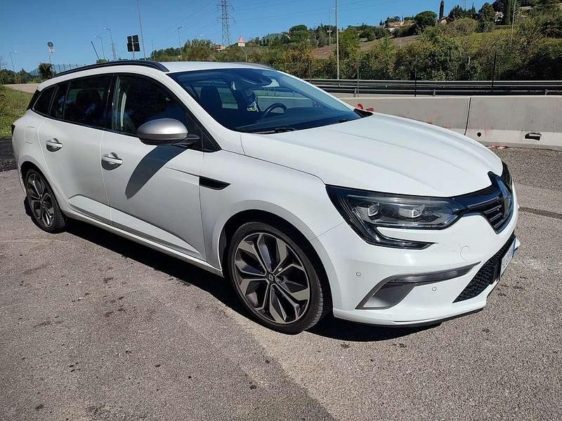 Bianco Usata 2017 Renault Mégane GT Line GT-Line Station wagon | 7000 € (Buon prezzo) - Immagine 1/4