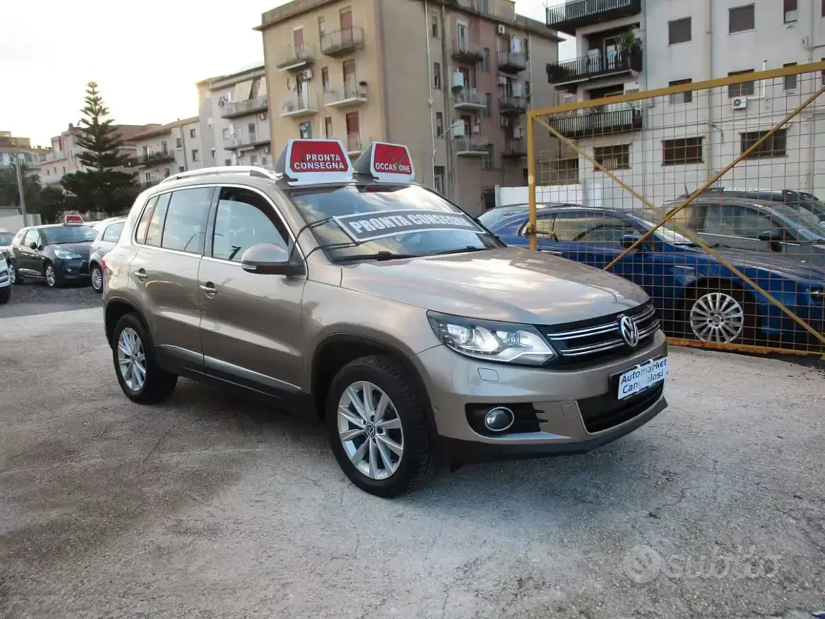 Usata VW Tiguan 140 CV (102 kW) 2013 Grigio SUV