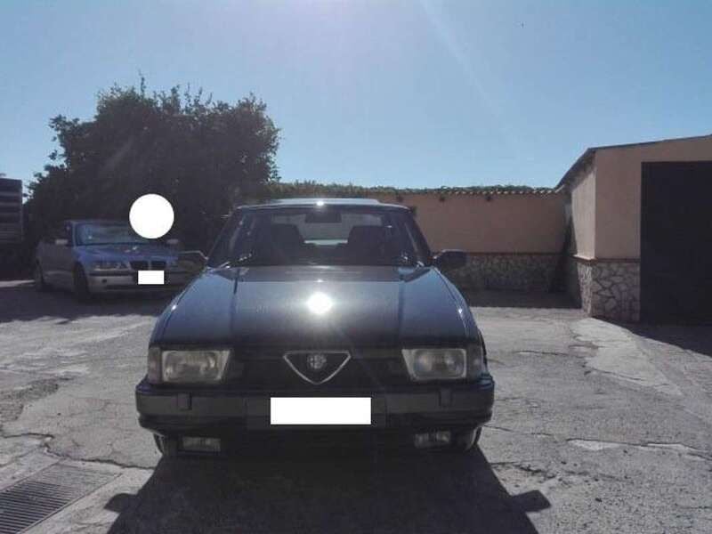 Nero Usata 1991 Alfa Romeo 75 Quadrifoglio Verde Tre volumi | 31.000 € - Immagine 1/4