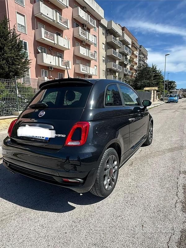 Usata Fiat 500 Pop 69 CV (50 kW) 2021 Nero Berlina