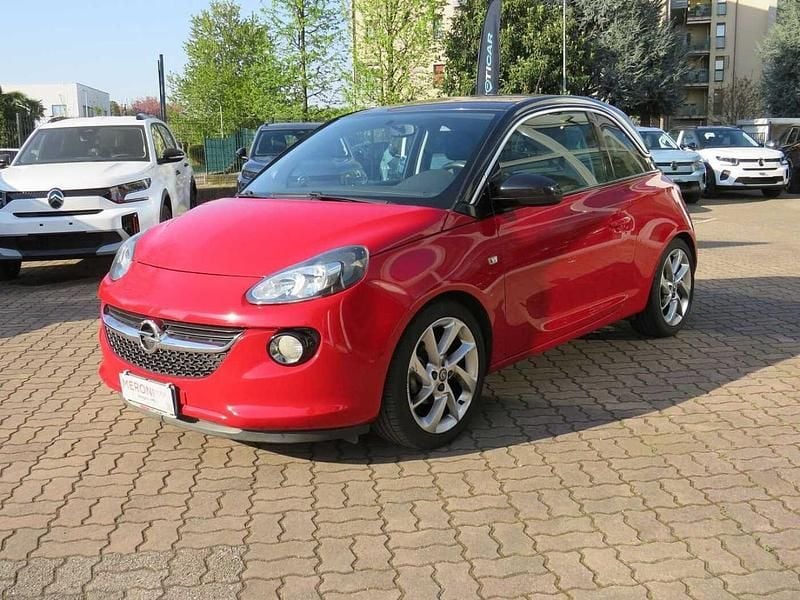 Usata Opel Adam Slam 69 CV (50 kW) 2015 Rosso Utilitaria