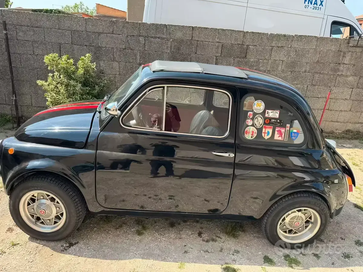 Usata Fiat 500 1960 Nero Utilitaria