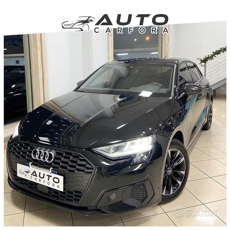 Usata Audi A3 Business 116 CV (85 kW) 2020 Nero Berlina