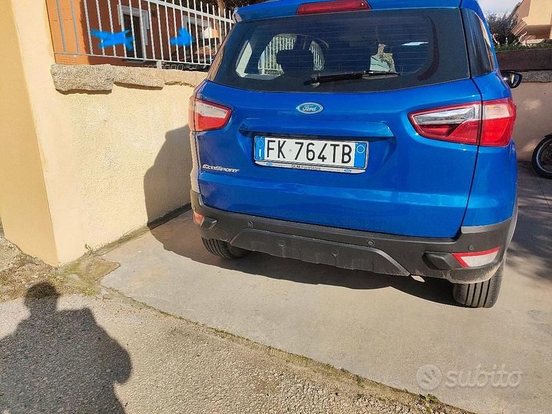 Usata Ford Ecosport 90 CV (66 kW) 2017 Blu SUV