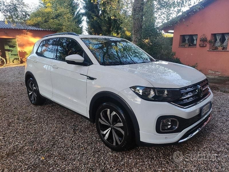 Usata VW T-Cross R 110 CV (80 kW) 2023 Bianco SUV