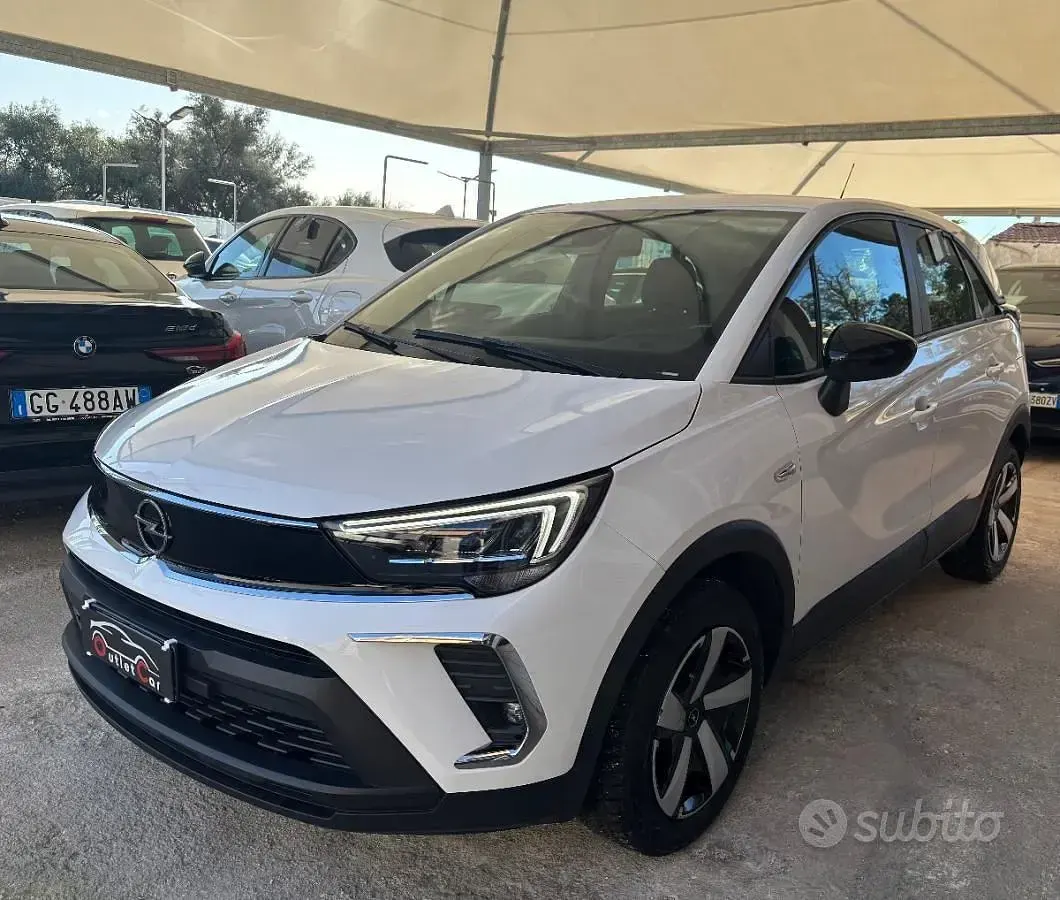 Usata Opel Crossland X S 110 CV (80 kW) 2022 Bianco SUV