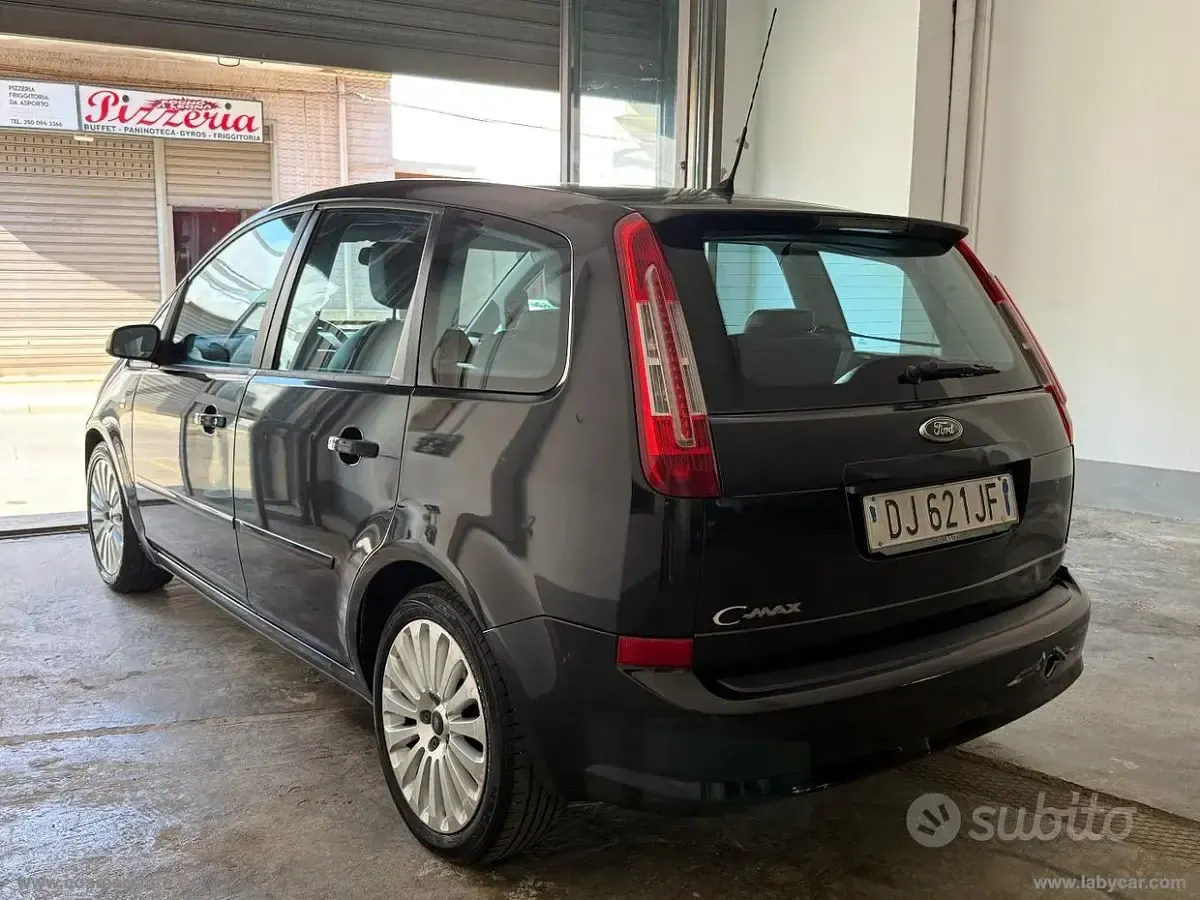 Usata Ford C-MAX Titanium 109 CV (80 kW) 2007 Nero Monovolume