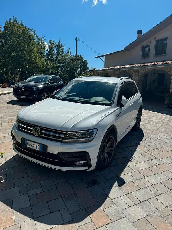 Usata VW Tiguan Sportline 125 CV (91 kW) 2018 Bianco SUV