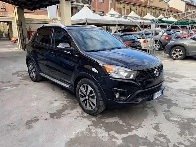 Usata SsangYong Korando 148 CV (108 kW) 2015 Nero SUV