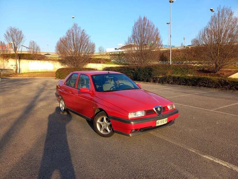 Rosso Usata 1997 Alfa Romeo 155 Tre volumi | 3750 € - Immagine 1/4