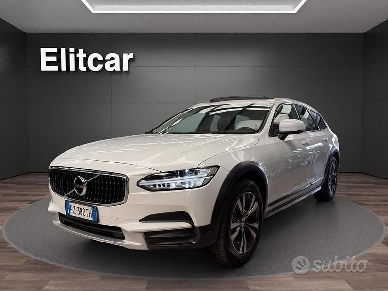 Usata Volvo V90 CC Pro 235 CV (172 kW) 2020 Bianco Station wagon