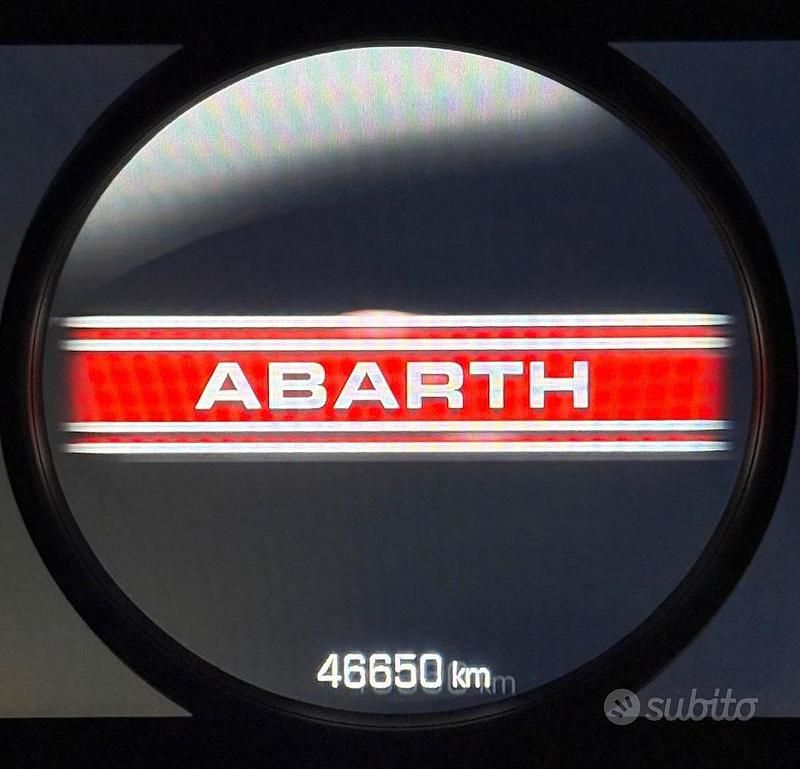Usata Abarth 595 Pista 160 CV (117 kW) 2020 Verde Utilitaria