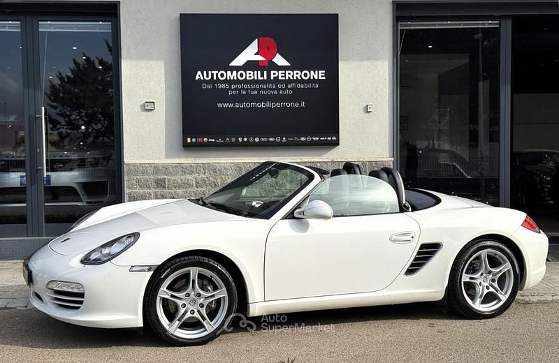 Gebraucht Porsche Boxster 256 PS (188 kW) 2009 Weiß Cabrio