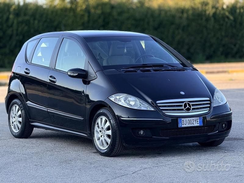 Usata Mercedes A180 109 CV (80 kW) 2007 Nero Berlina