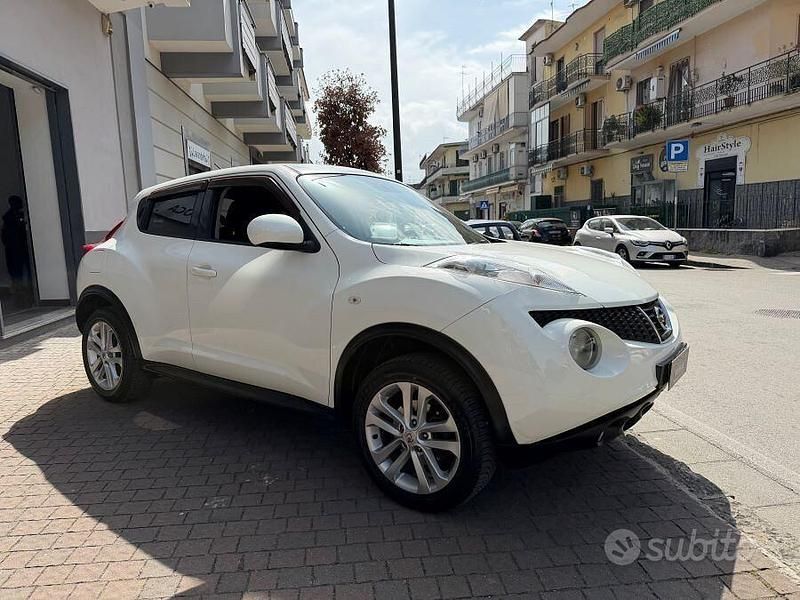 Usata Nissan Juke Acenta 110 CV (80 kW) 2013 Bianco SUV
