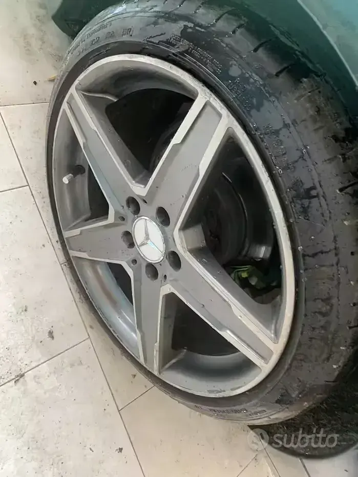 Usata Mercedes C200 136 CV (100 kW) 2007 Grigio Berlina