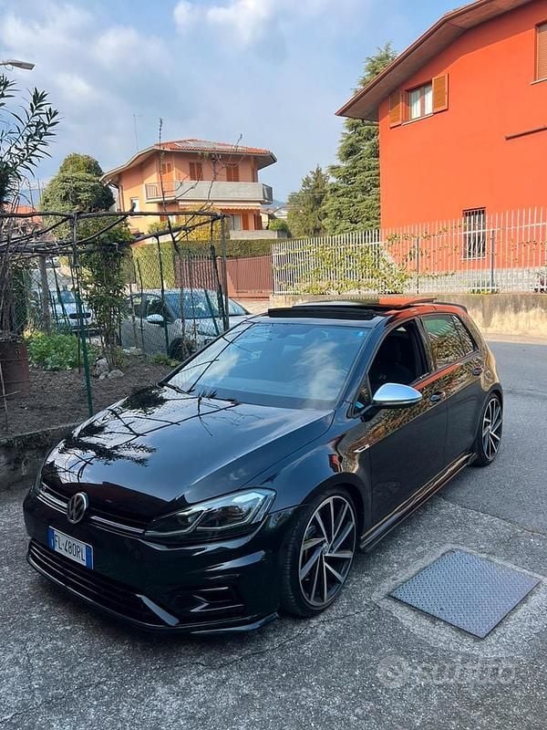 Usata VW Golf VII R 310 CV (228 kW) 2017 Nero Berlina