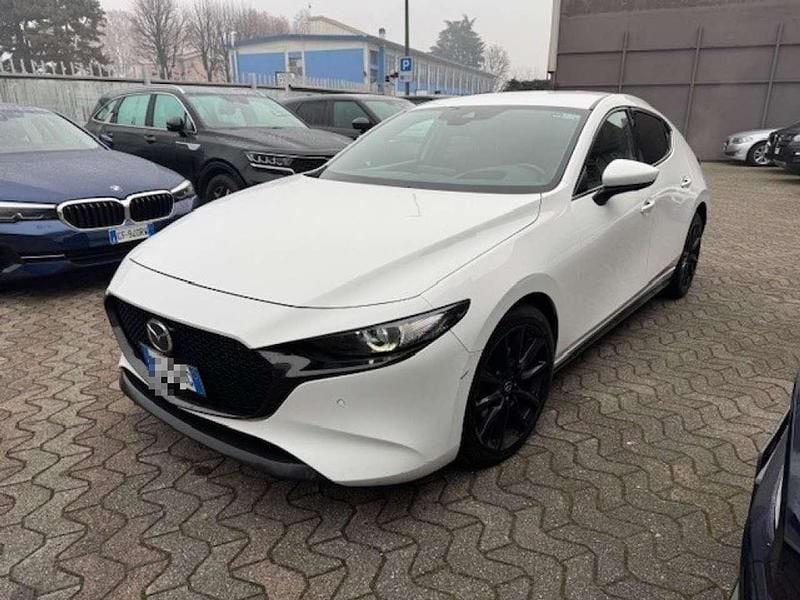 Usata Mazda 3 Exclusive 179 CV (131 kW) 2020 Bianco Berlina