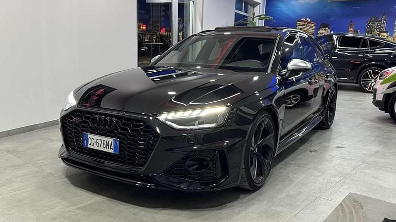 Usata Audi RS4 Ambiente 450 CV (330 kW) 2020 Nero Station wagon