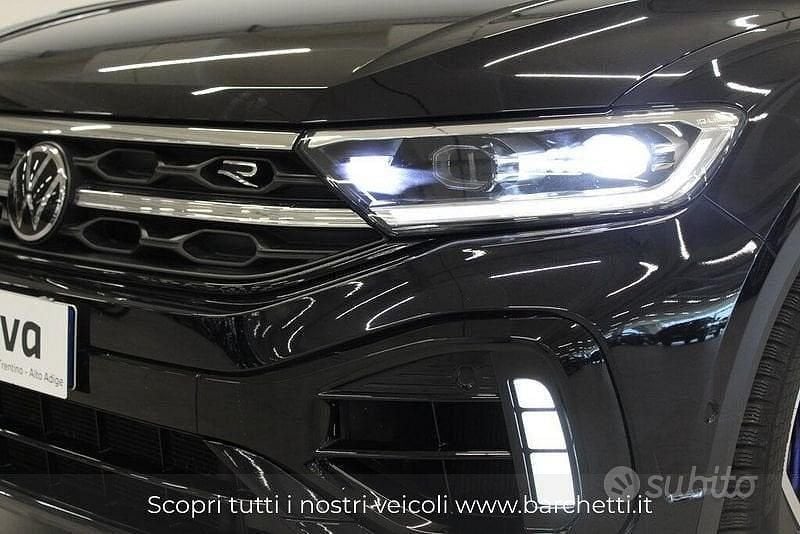 Usata VW T-Roc R 300 CV (220 kW) 2022 Nero SUV