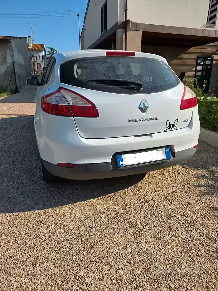 Usata Renault Mégane 110 CV (80 kW) 2013 Bianco Berlina