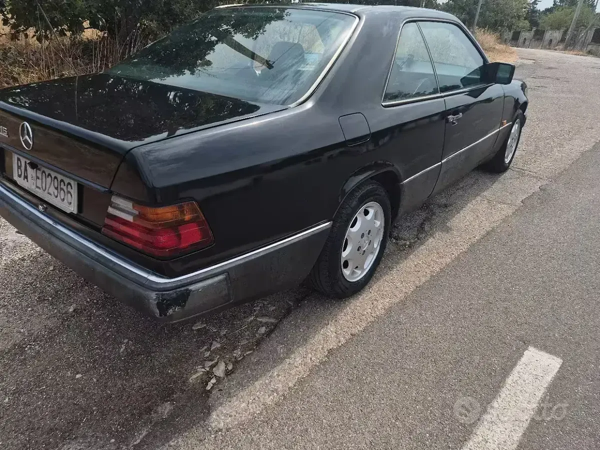 Usata Mercedes 200 1993 Nero Coupé