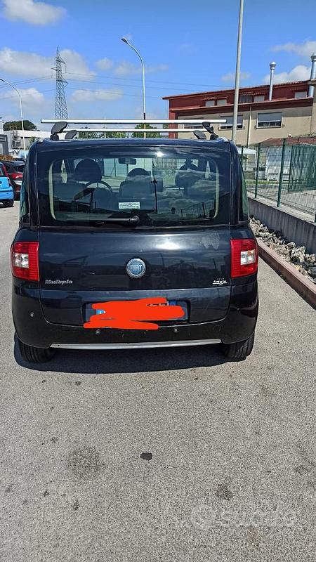 Usata Fiat Multipla Emotion 103 CV (75 kW) 2007 Nero Monovolume
