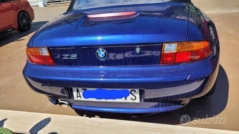 Usata BMW Z3 140 CV (102 kW) 1997 Blu Cabrio