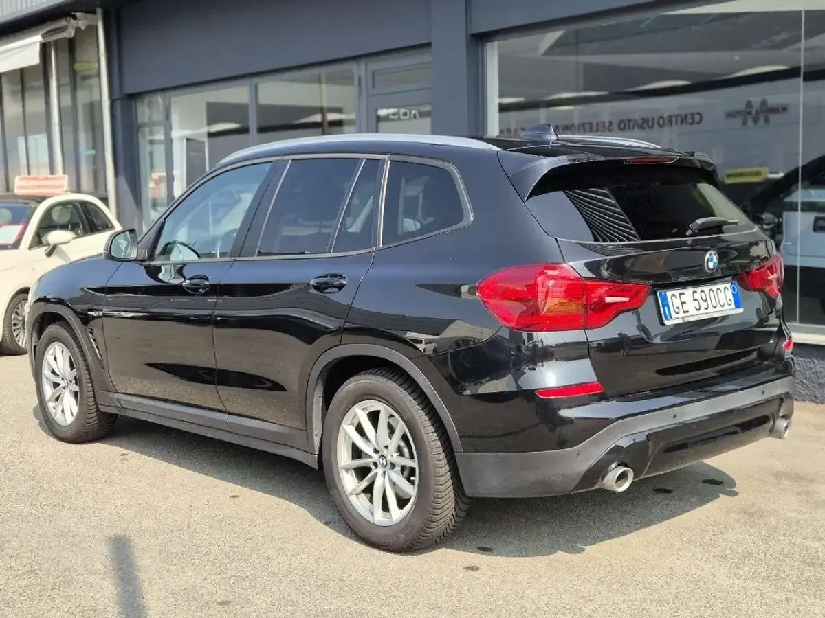 Usata BMW X3 190 CV (139 kW) 2021 Nero SUV