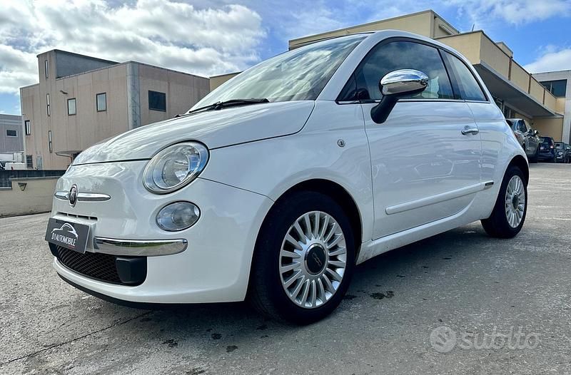 Usata Fiat 500 Lounge 69 CV (50 kW) 2013 Bianco Berlina