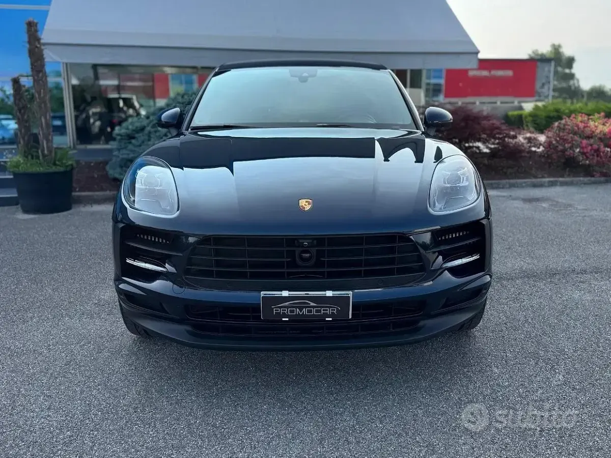Usata Porsche Macan 354 CV (260 kW) 2019 Blu/azzurro SUV