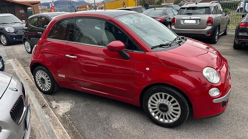 Usata Fiat 500 Lounge 69 CV (50 kW) 2011 Rosso Berlina