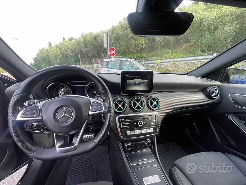 Usata Mercedes A200 AMG 136 CV (100 kW) 2016 Nero Berlina