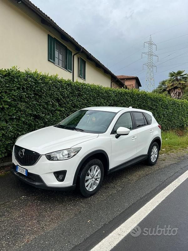 Usata Mazda CX-5 150 CV (110 kW) 2013 Bianco SUV