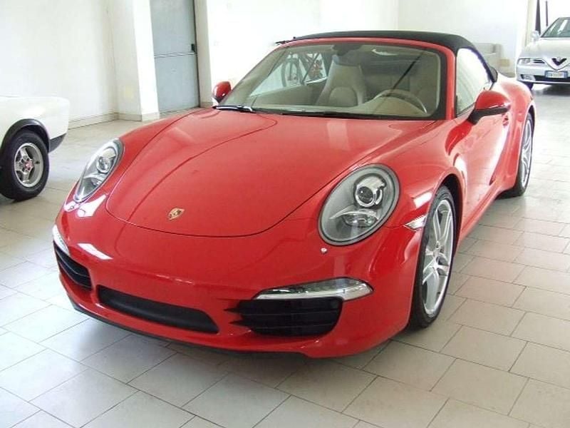 Indisch rot Usata 2014 Porsche 991 Cabrio | 85.900 € (Buon prezzo) - Immagine 1/4
