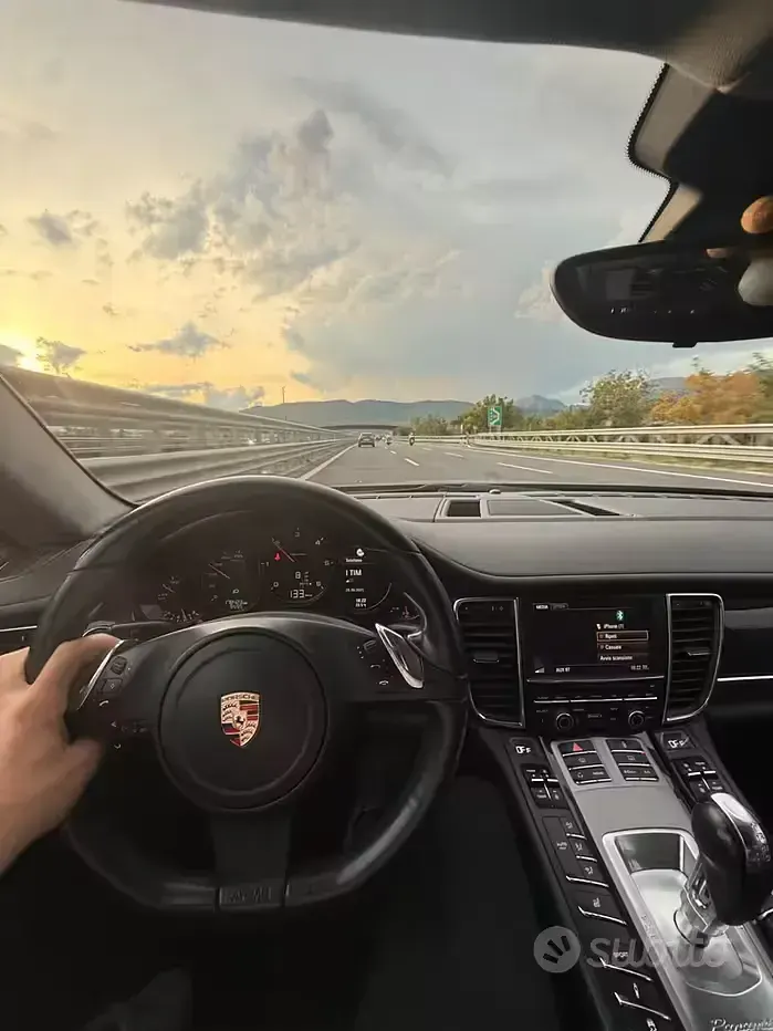 Usata Porsche Panamera 300 CV (220 kW) 2013 Nero Utilitaria