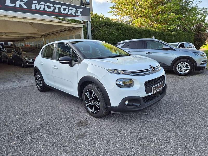 Usata Citroën C3 Feel 82 CV (60 kW) 2018 Bianco Utilitaria