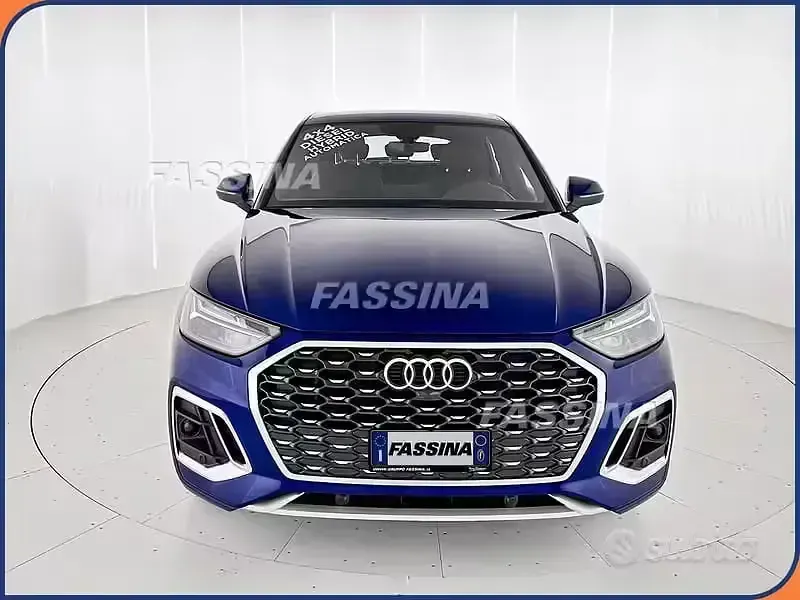 Usata Audi Q5 Ambiente 204 CV (150 kW) 2023 Blu SUV