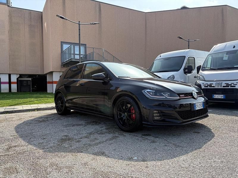 Usata VW Golf VII GTI 245 CV (180 kW) 2018 Nero Berlina