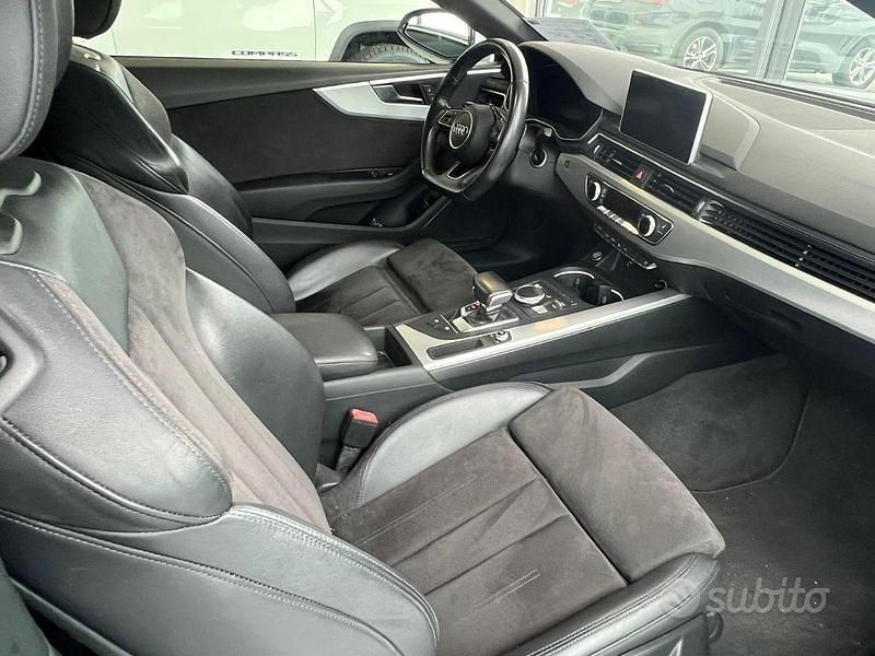 Usata Audi A5 190 CV (139 kW) 2018 Grigio Coupé