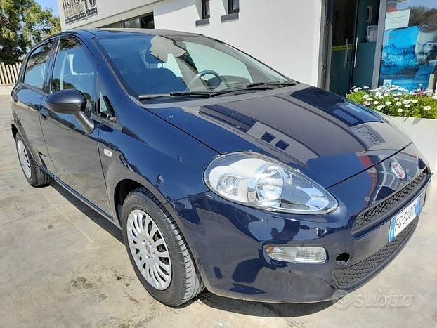 Usata Fiat Punto S 95 CV (69 kW) 2016 Blu Utilitaria